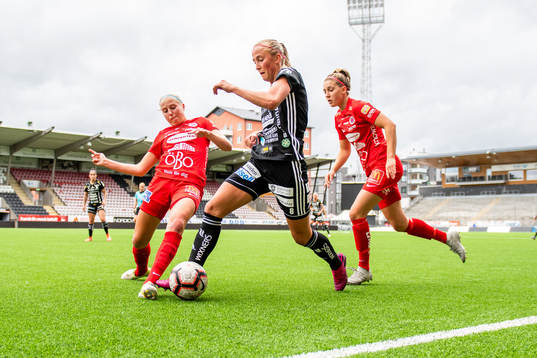 Örebros Eveliina Summanen, Piteås Julia Karlernäs och