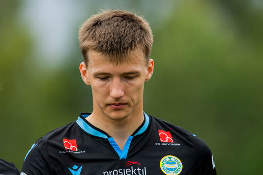 Axel Kryger of Sandnes Ulf looks dejected