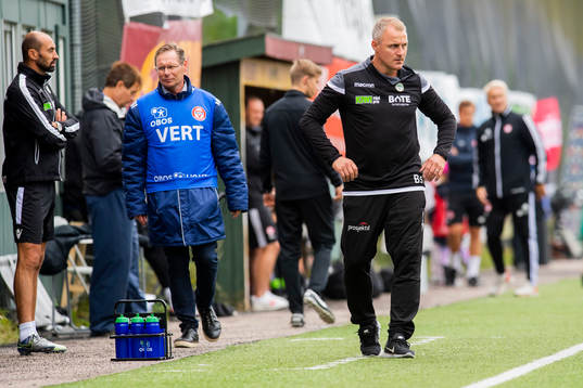 Bengt Sæternes, head coach of Sandnes Ulf