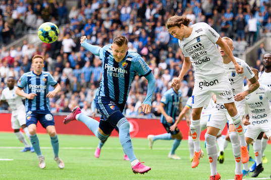 Djurgårdens Fredrik Ulvestad och Sirius Axel Björnström