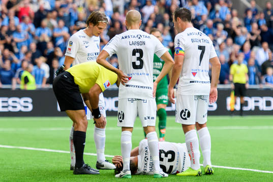 Sirius Philip Haglund tittas till av domaren