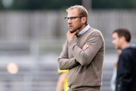 Halmstads tränare Magnus Haglund
