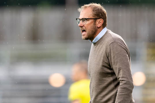 Halmstads tränare Magnus Haglund