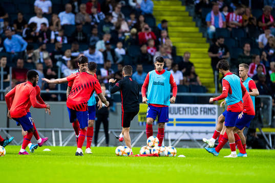 Players of Atletico Madrid