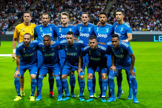 Starting elven of Juventus a head of the International
