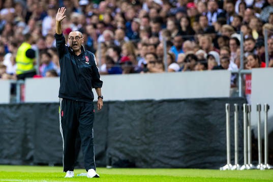 coach Maurizio Sarri of Juventus