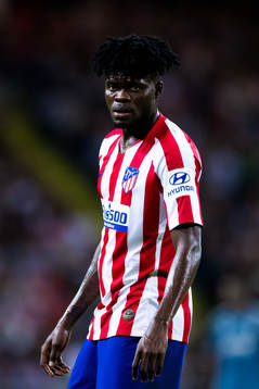 Thomas Teye Partey of Atletico Madrid