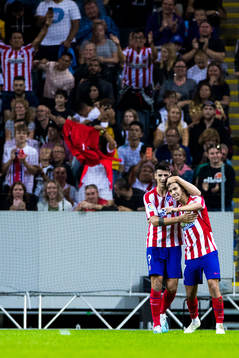 Joao Felix Sequeira of Atletico Madrid celebrates with