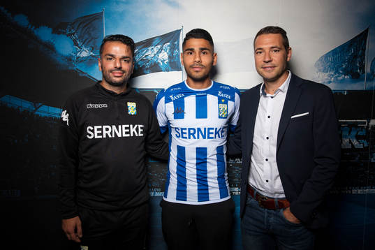 IFK Göteborgs tränare Poya Asbaghi, nyförvärvet Hosam