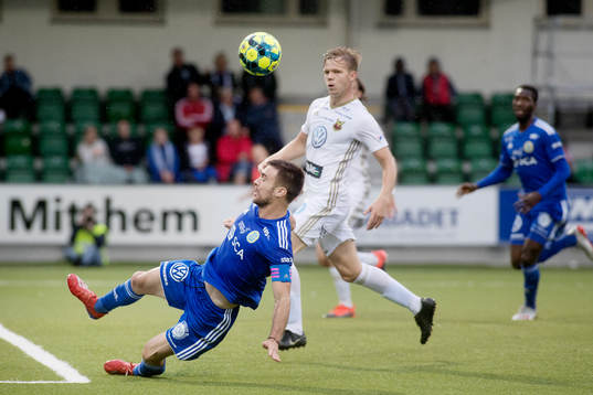 Marc Mas Costa GIF Sundsvall och Eirik Haugan Östersunds FK