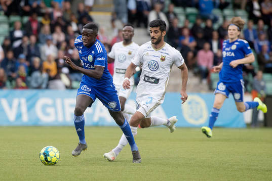 Pa Konate GIF Sundsvall och Rewan Amin Östersunds FK