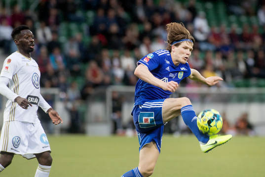 Oliver Berg GIF Sundsvall och Blair Sebastian Turgott