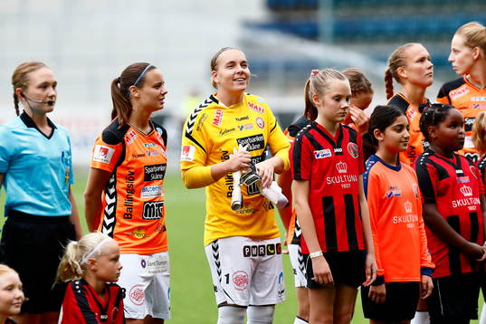 Kristianstads målvakt Brett Elisabeth Maron