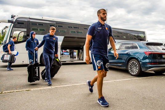 Zlatko Tripic of Viking arrives