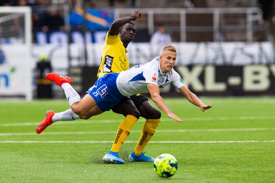 Elfsborgs Marokhy Ndione och IFK Norrköpings Filip