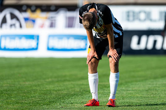 Landskronas Filip Olsson deppar