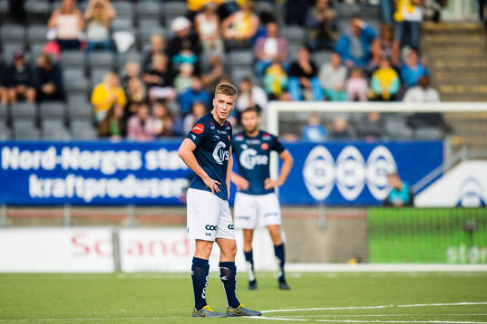 Kristian Thorstvedt of Viking looks dejected