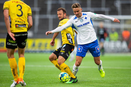 Elfsborgs Rami Kaib och IFK Norrköpings Christoffer Nyman