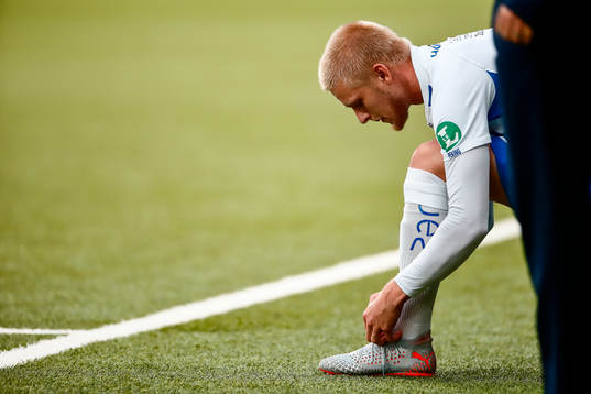 IFK Norrköpings Kalle Holmberg byts in