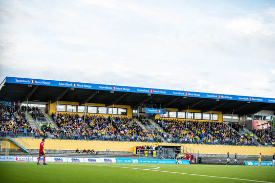 General view of Aspmyra Stadion