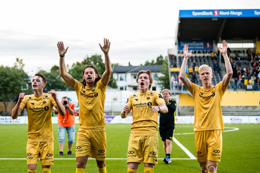 Håkon Evjen, Amor Yonas Layouni, Jens Petter Hauge and