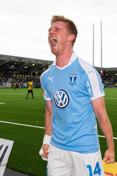 Malmö FFs Anders Christiansen jublar