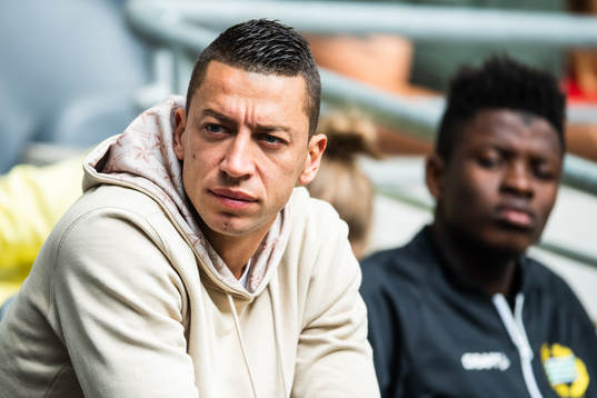 Hammarbys Nikola Djurdjic är avstängd och sitter på