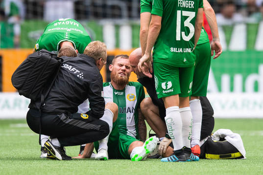 Hammarbys David Fällman får vård