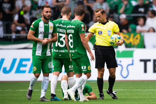 Hammarbys domare Kristoffer Karlsson