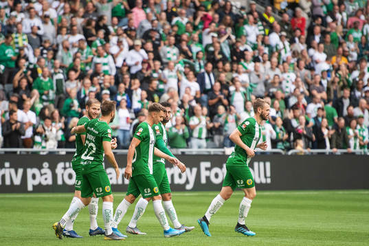 Hammarbys Muamer Tankovic, Darijan Bojanic, Alexander