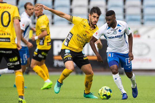 Elfsborgs Alejandro Fernandez Portillo och IFK Norrköpings