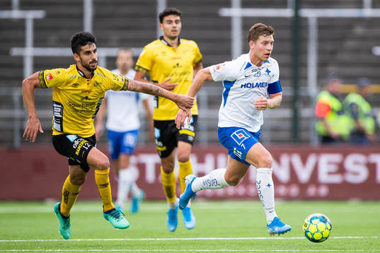Elfsborgs Alejandro Fernandez Portillo och IFK Norrköpings