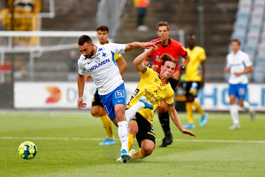 IFK Norrköpings Sead Haksabanovic och Elfsborgs Simon