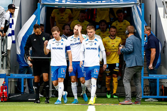 IFK Norrköpings Alexander Fransson , Lars Krogh Gerson och