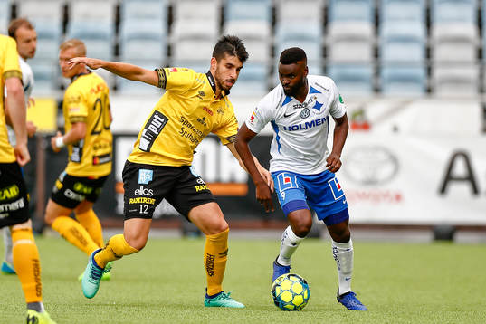 Elfsborgs Alejandro Fernandez Portillo och IFK Norrköpings
