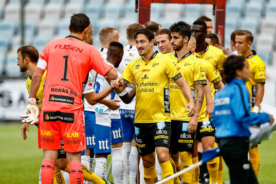 Elfsborgs spelare med Stefan Ishizaki
