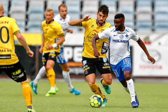 Elfsborgs Alejandro Fernandez Portillo och IFK Norrköpings