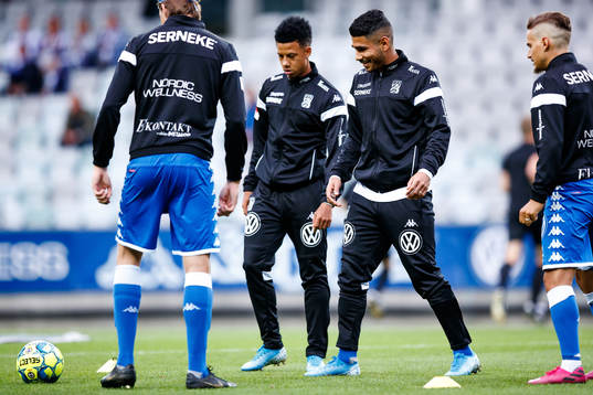IFK Göteborgs Tobias Sana och Hosam Aiesh