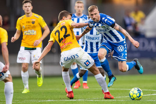 Falkenbergs John Björkengren och IFK Göteborgs Sebastian