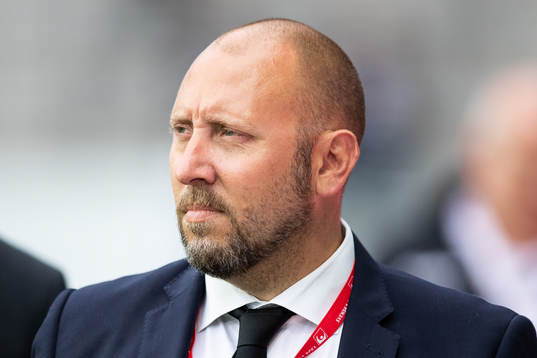 IFK Göteborgs klubbdirektör Max Markusson innan