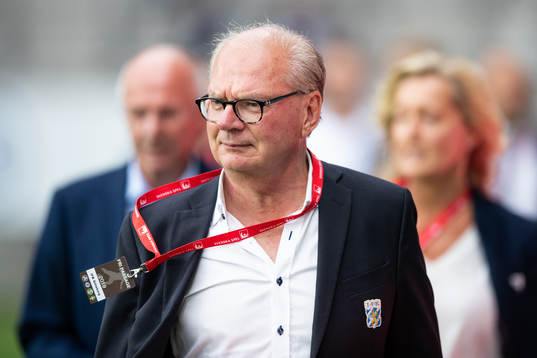 IFK Göteborgs ordförande Mats Engström innan