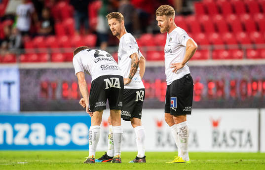 Örebros Albin Granlund, Michael Almebäck och Martin