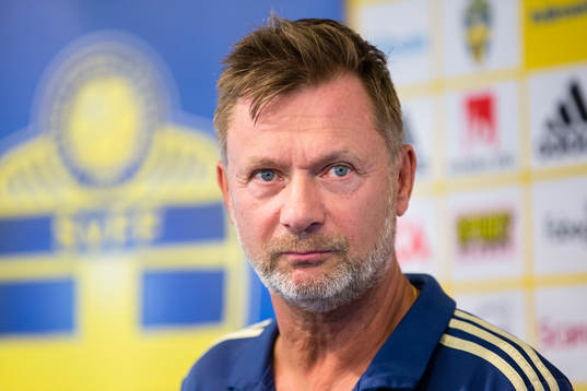 Peter Gerhardsson, förbundskapten för damlandslaget