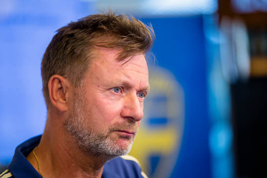 Peter Gerhardsson, förbundskapten för damlandslaget