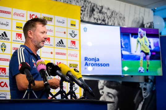 Peter Gerhardsson, förbundskapten för damlandslaget