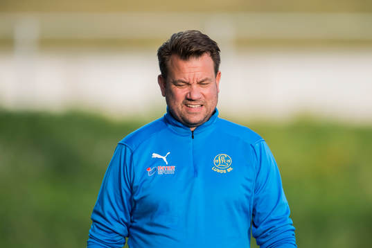 Lunds tränare Jack Jensen deppar