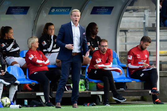 Rosengårds tränare Jonas Eidevall