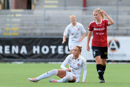 Rosengårds Sanne Troelsgaard och Limhamn Bunkeflos Amanda