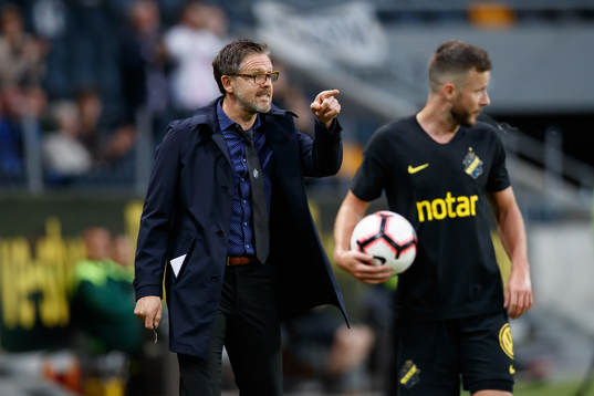 Rikard Norling, head coach of AIK