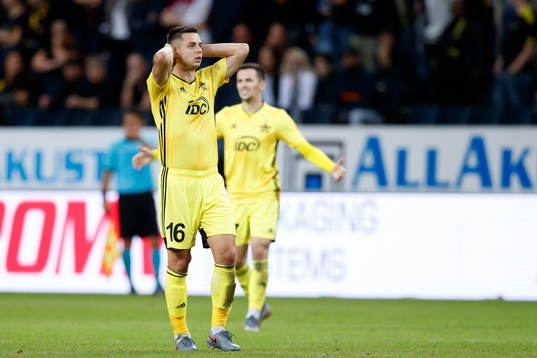 Ariel Pawel Borysiuk of Sheriff Tiraspol looks dejected